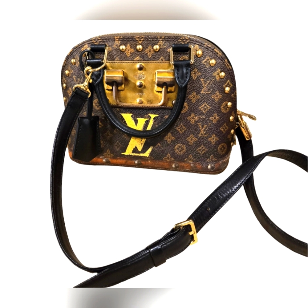 Louis Vuitton Alma BB Monogram Transformed Trunk - LIMITED EDITION COA INCLUDED - Picture 2 of 14